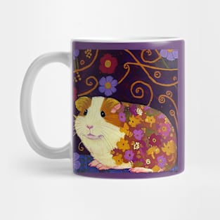 Guinea Pig With Flowers Mug